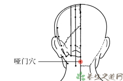 哑门穴在什么地方