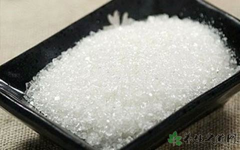 白沙糖的功效与作用_白沙糖的药用价值